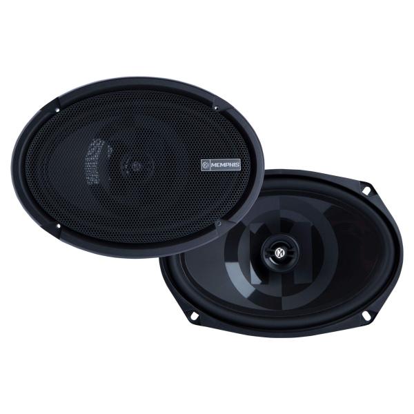 Memphis PRXS69 6インチx9インチ 50W RMS 2ウェイ シャローマウント 同軸ス...