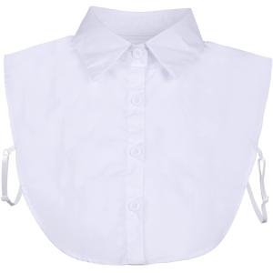 EBOOT Fake Collar Detachable Dickey Collar Blouse Half Shirts Fa 並行輸入品｜lucky39