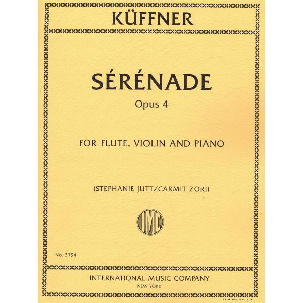 K〓FFNER, Joseph 3754 S〓r〓nade, Opus 4 for Flute, V...