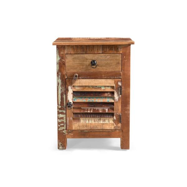 Great Deal Furniture Salome Wooden Side Table with...