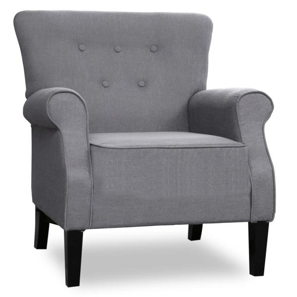 Top Space Accent Chair Sofa Mid Century Upholstere...