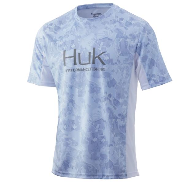 HUK Icon X 迷彩シャツ | 半袖パフォーマンスシャツ、Kenai、M HUK Men&apos;s ...