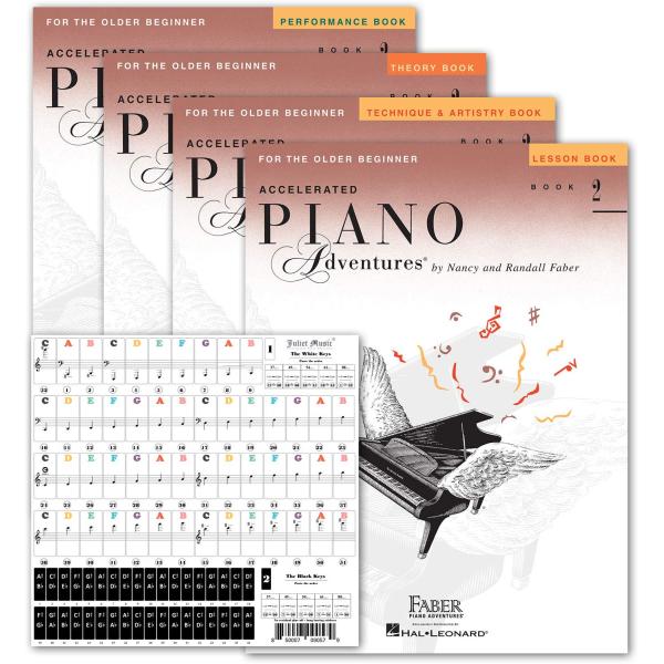 Accelerated Piano Adventures Level 2 Learning Set ...