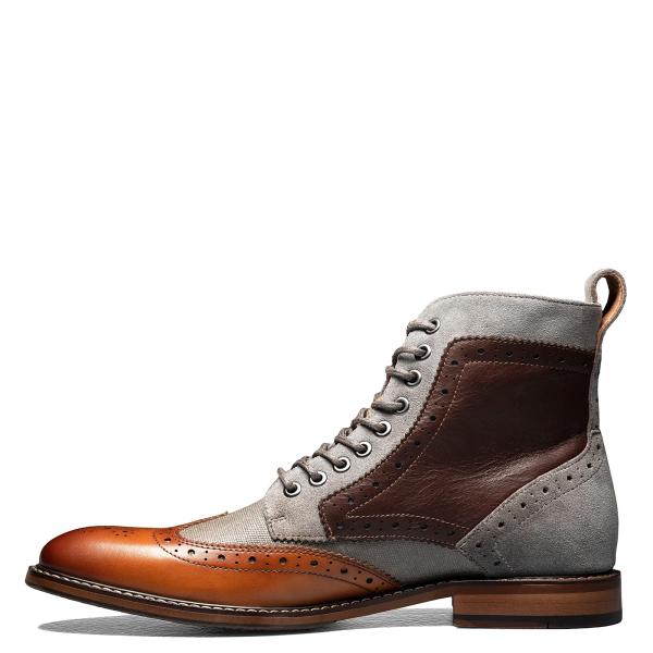 STACY ADAMS mens Finnegan Wingtip Lace up Fashion ...