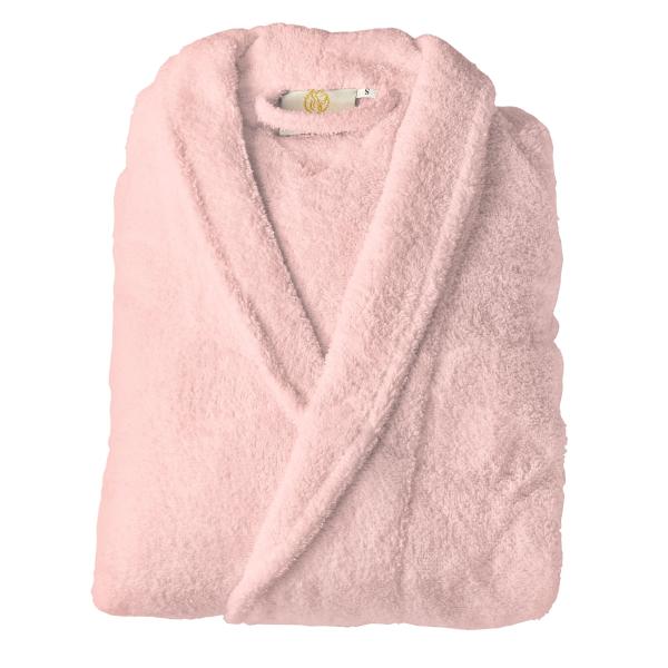 Superior Egyptian Cotton Bathrobes, Pink, Spa Qual...