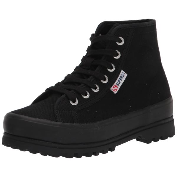 Superga Women&apos;s 2341 Alpina Sneaker, Full Black, 6...