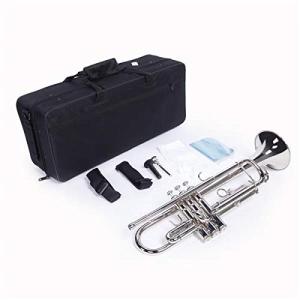 BRLUCKY Home Brass Trumpet Bb with 7C Mouthpiece for Standard St 並行輸入品｜lucky39