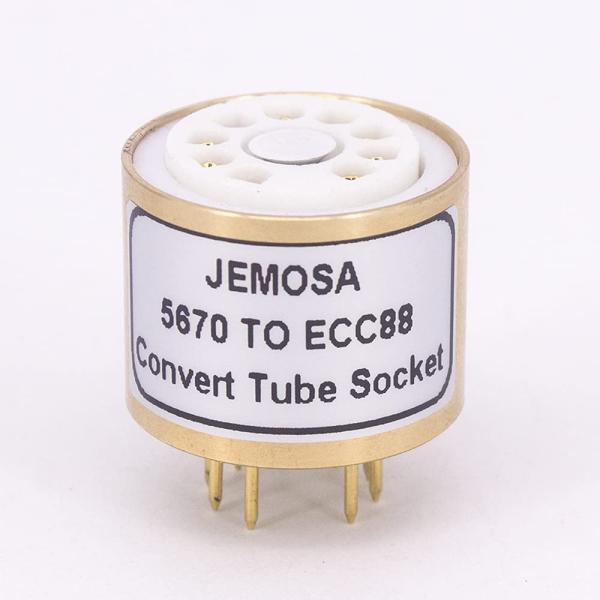 JEMOSA Convert Tube Socket 5670 396A 6N3 Tube (Top...