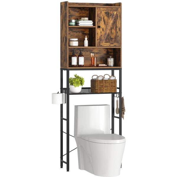 Rolanstar Over The Toilet Storage Rack with Cabine...