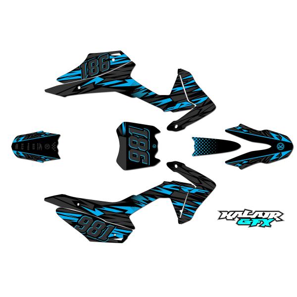 Graphics kit for Honda CRF110 (2013 2018) Twitch S...