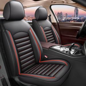 IKABEVEM Car Seat Cover Fit for Nissan Rogue 2014 2024 Black Fau 並行輸入品｜lucky39