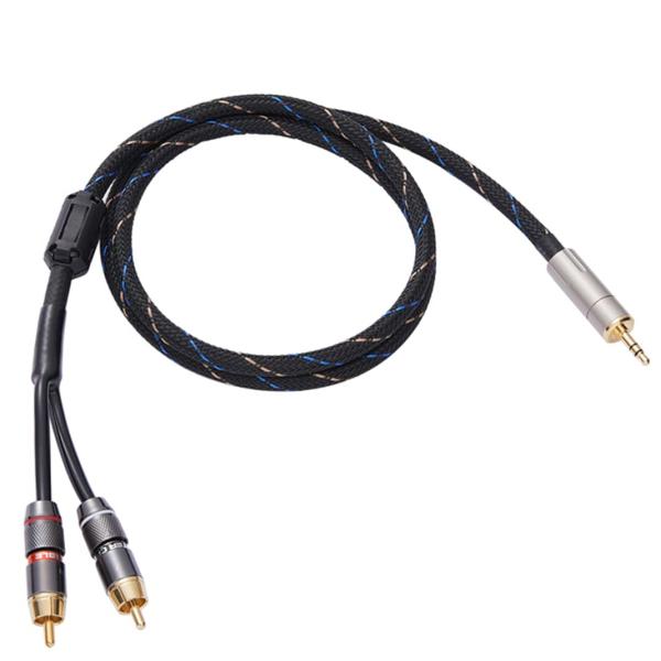 Audiophile 3.5mm Male to 2 Male RCA Audio Cable, H...