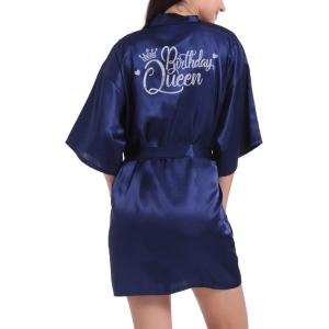 Vintage Palace Birthday Queen Squad Party Kimono R...