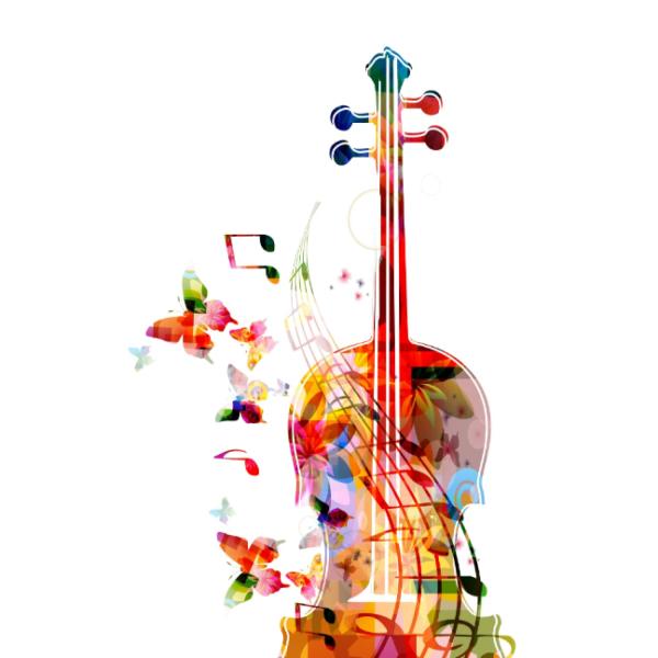 Violin Journal: Creative Violin, 6 x 9 Notebook Jo...