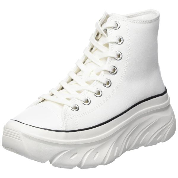 [スケッチャーズ] WHT WHITE 22 Skechers Women&apos;s Funky Stre...