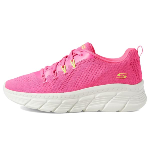 Skechers B Flex Hi Neon Pink 6 B (M) Skechers B Fl...