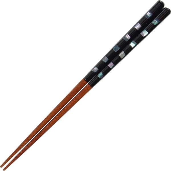 Mother of Pearl Wakasa Wood Chopsticks, 1 Pair, 9....