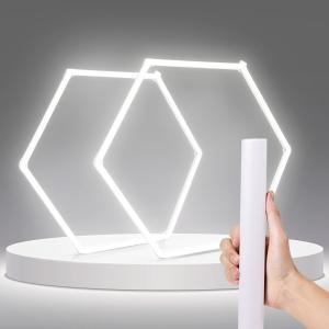 Ultra Long 70CM 12 Pack Hexagonal LED Garage Light: 210W 21600 L 並行輸入品｜lucky39