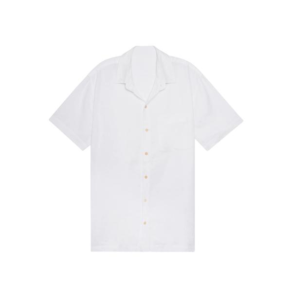 Kenny Flowers The Casa Blanca   Short Sleeve White...