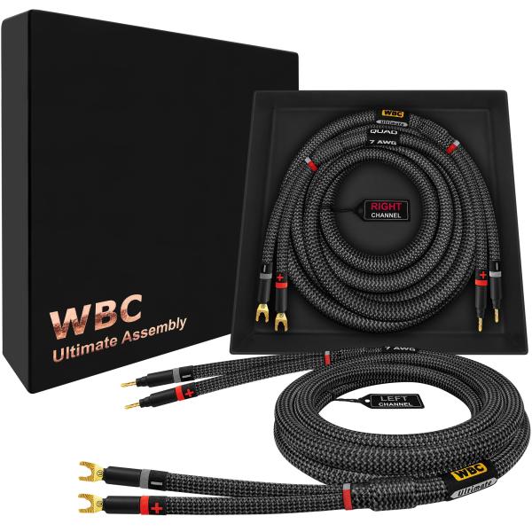 WORLDS BEST CABLES 6 Foot Ultimate   7 AWG   Ultra...