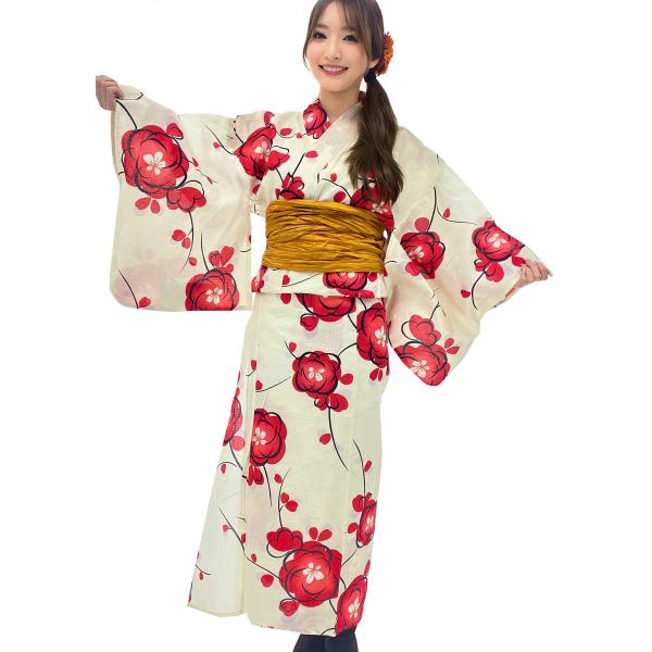 Dita ENSHU Traditional Cotton Women&apos;s Yukata Robe ...