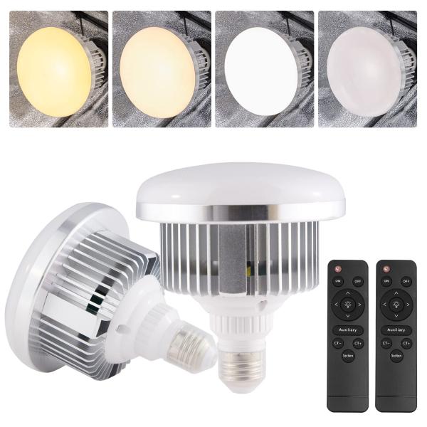 2 件装 85W ?影灯泡 2Pack 85W Photography Light Bulb for...