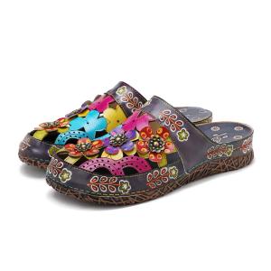 CrazycatZ Womens Leather...の商品画像