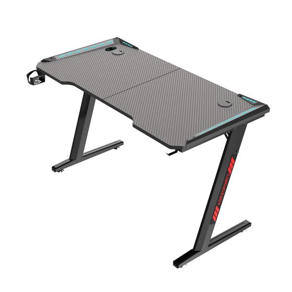 AOR ESPORTS LED Gaming Desk 55 Inch, Ergonomic Gam...