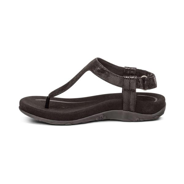 Aetrex Jane Casual Orthopedic Thong Sandals For Wo...