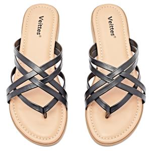 Veittes Womens Flat Slid...の商品画像