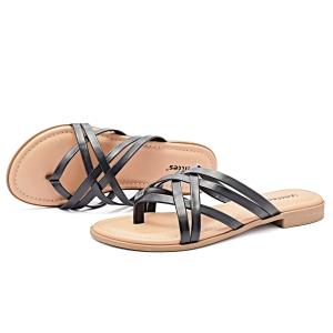 Veittes Womens Flat Sli...の詳細画像3