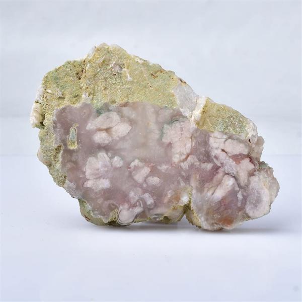 1PC Natural Sakura Agate Stone Polishing Raw Cryst...