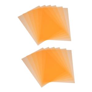 Angoily 12 Pcs Filter Plate Color Film Plastic Cellophane Color  並行輸入品｜lucky39