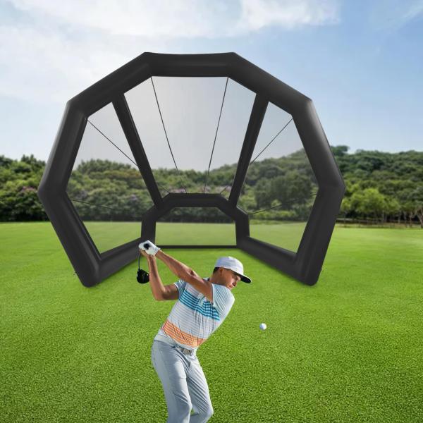 AIR Tight Inflatable Golf Simulator Tent Enclosure...