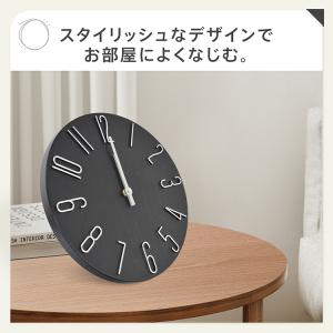 電波時計 電波 時計 壁掛け時計 時間自動設定...の詳細画像4