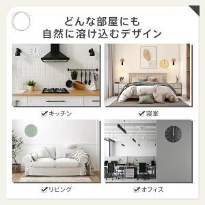 電波時計 電波 時計 壁掛け時計 時間自動設定...の詳細画像5