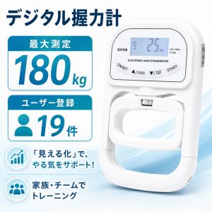 握力計 室内 小学校 デジタル スポーツ 握力...の詳細画像1