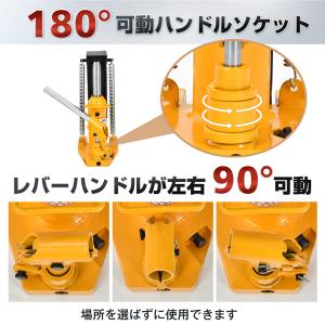 油圧ジャッキ 爪つき油圧ジャッキ 爪部 5t ...の詳細画像4