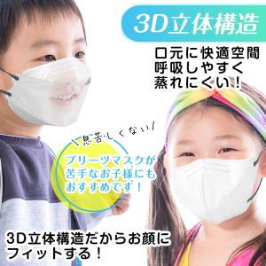 マスク 不織布 立体 20枚 不織布マスク 立...の詳細画像3