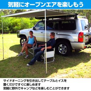 カーサイドタープ 車 タープ テント カーサイ...の詳細画像5
