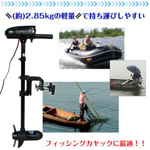 船外機 2馬力 未満 エレキモーター バッテリ...の詳細画像4
