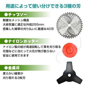 草刈り機 草刈機 チェーンソー ヘッジトリマー...の詳細画像2