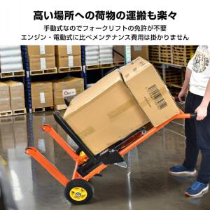 フォークリフト ハンドリフト ハンドフォークリ...の詳細画像1