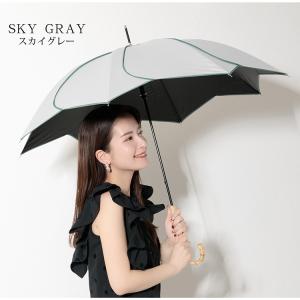 日傘 花びら傘 完全遮光 長傘 晴雨兼用傘 U...の詳細画像2