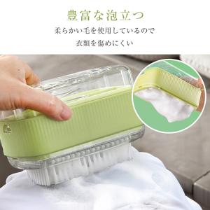 石鹸ケース ブラシ付き 泡立つ SNSで話題 ...の詳細画像5