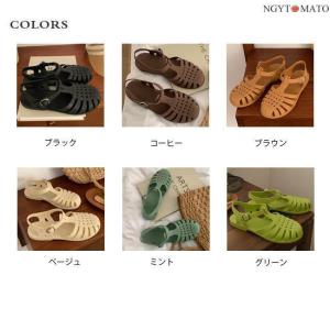 グルカサンダル ラバーシューズ レディース 雨...の詳細画像1