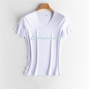 インナーシャツ Vネック2点 半袖 Tシャツ ...の詳細画像1