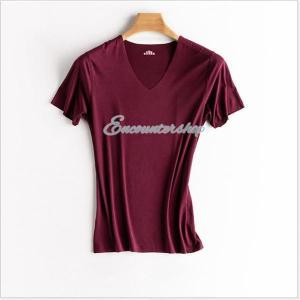 インナーシャツ Vネック2点 半袖 Tシャツ ...の詳細画像5