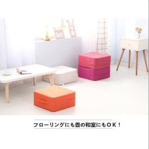高反発 クッション フロアクッション 足置き ...の詳細画像5