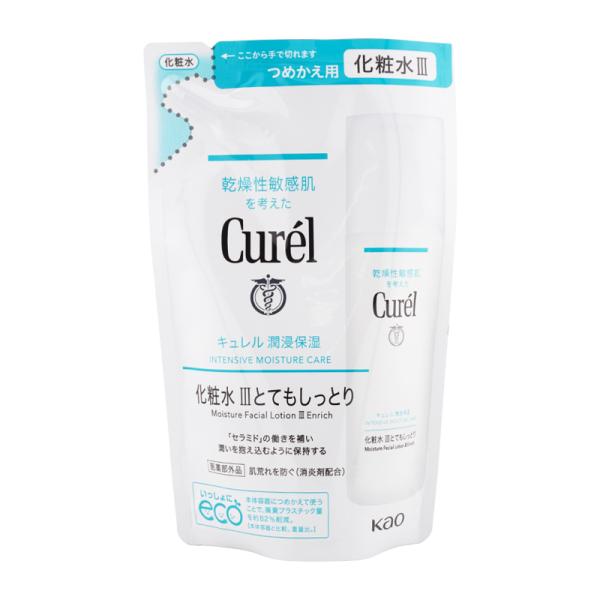 curel キュレル 潤浸保湿 化粧水 つめかえ用 130ml [IIIとてもしっとり] 詰め替え用...